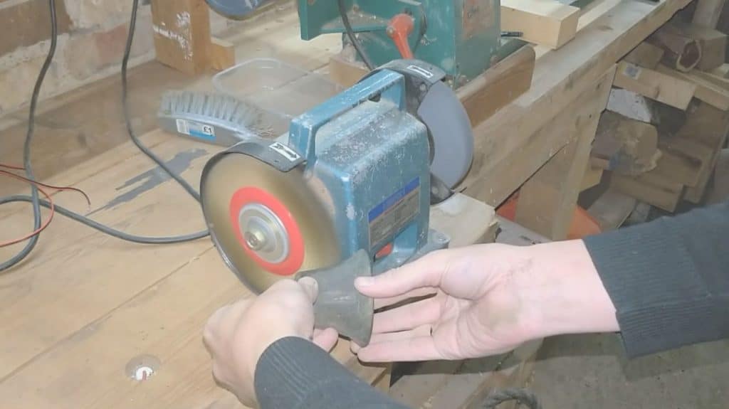 polishing bell with brass wheel