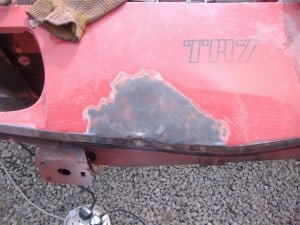 tr7-front-panel-damage