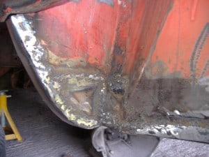 tr7-rear-sill-patches-welded