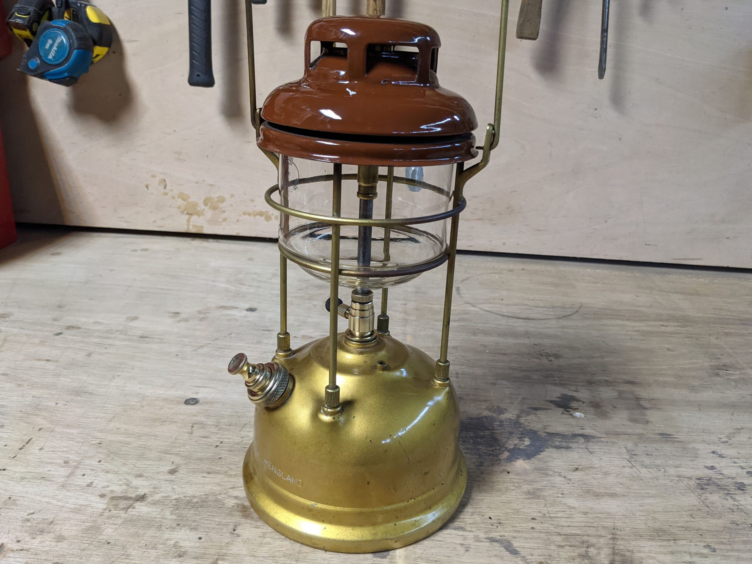 Restoring a Vintage Tilley Paraffin Lamp Old to New Restorations